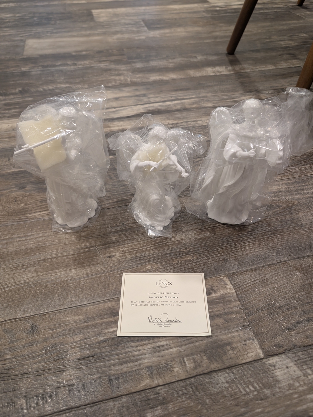 Lenox Angelic Melody Figurine Set